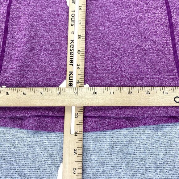 Lululemon Scoop Neck Tank Top Heathered Purple Size 8 (no pads) - Picture 7 of 15